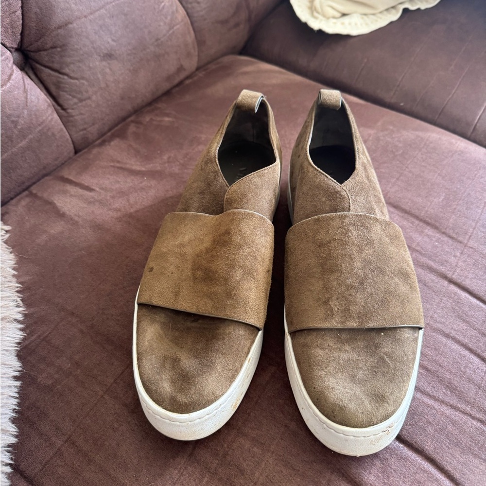 Vince Green Suede Women's Sneakers